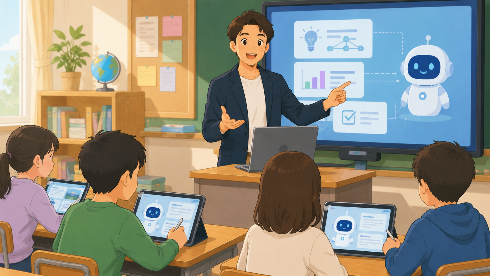 AIを補佐役として使う先生