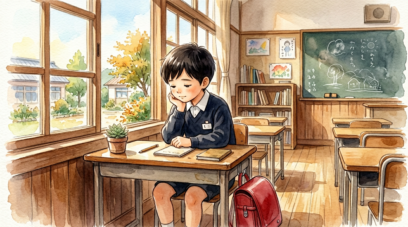 じっくり考える子ども